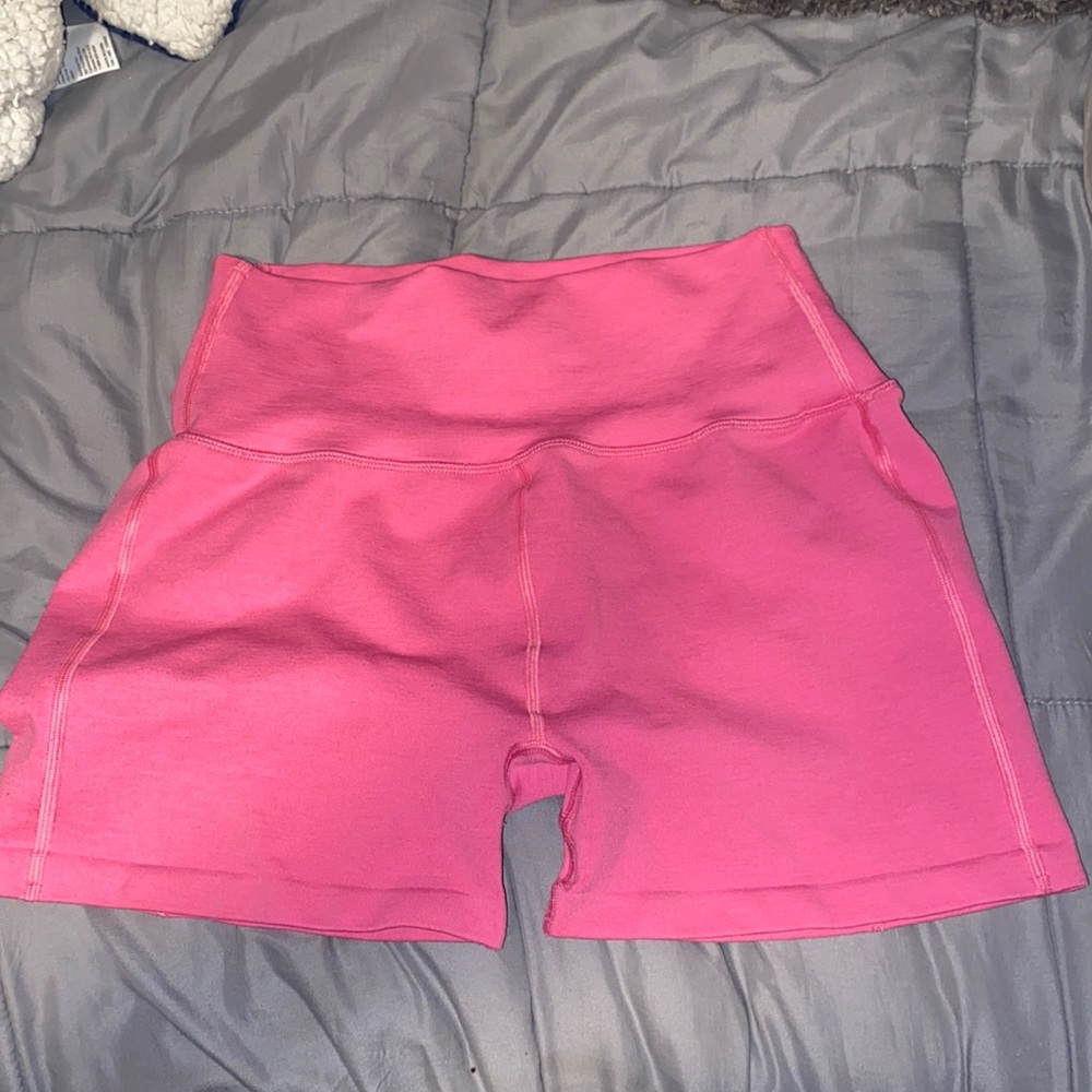 Alphalete pink shorts